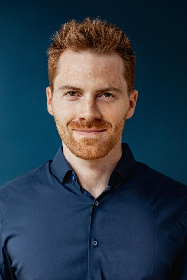 Steffen Z. ist ein männliches Sport Model mit grün-braunen Augen und rot-braunen Haaren aus Frankfurt