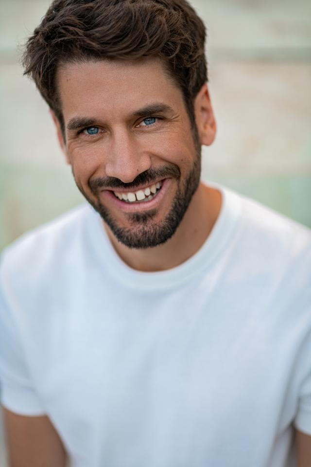 Peter O. ist ein männliches Sport Model mit blauen Augen und braunen Haaren aus München