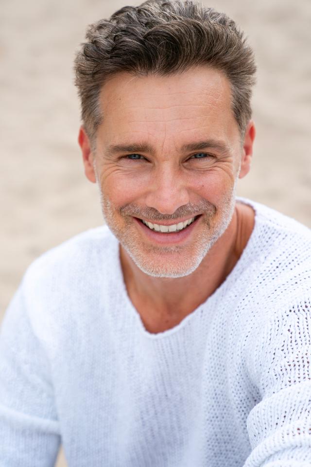 Patrick G. ist ein männliches Sport Model mit blauen Augen und braunen Haaren aus Frankfurt