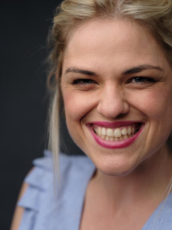 Sabrina G. ist ein weibliches Commercials Model mit blauen Augen und blonden Haaren aus Mannheim