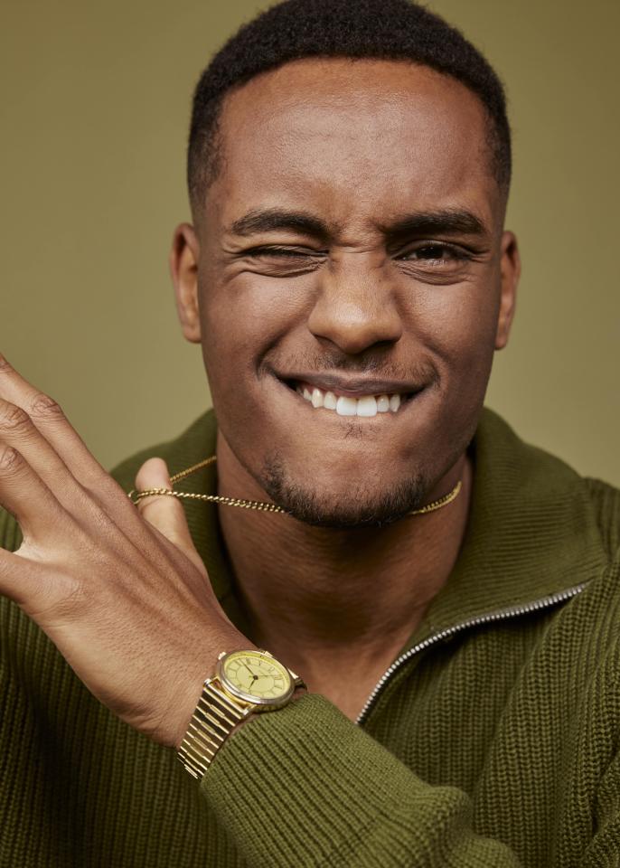 Abel K. ist ein männliches Models Model mit braunen Augen und schwarzen Haaren aus Stuttgart