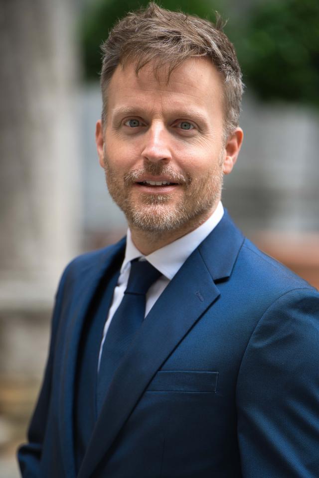 Franz S. ist ein männliches Actors Model mit blauen Augen und dunkelblonden Haaren aus München